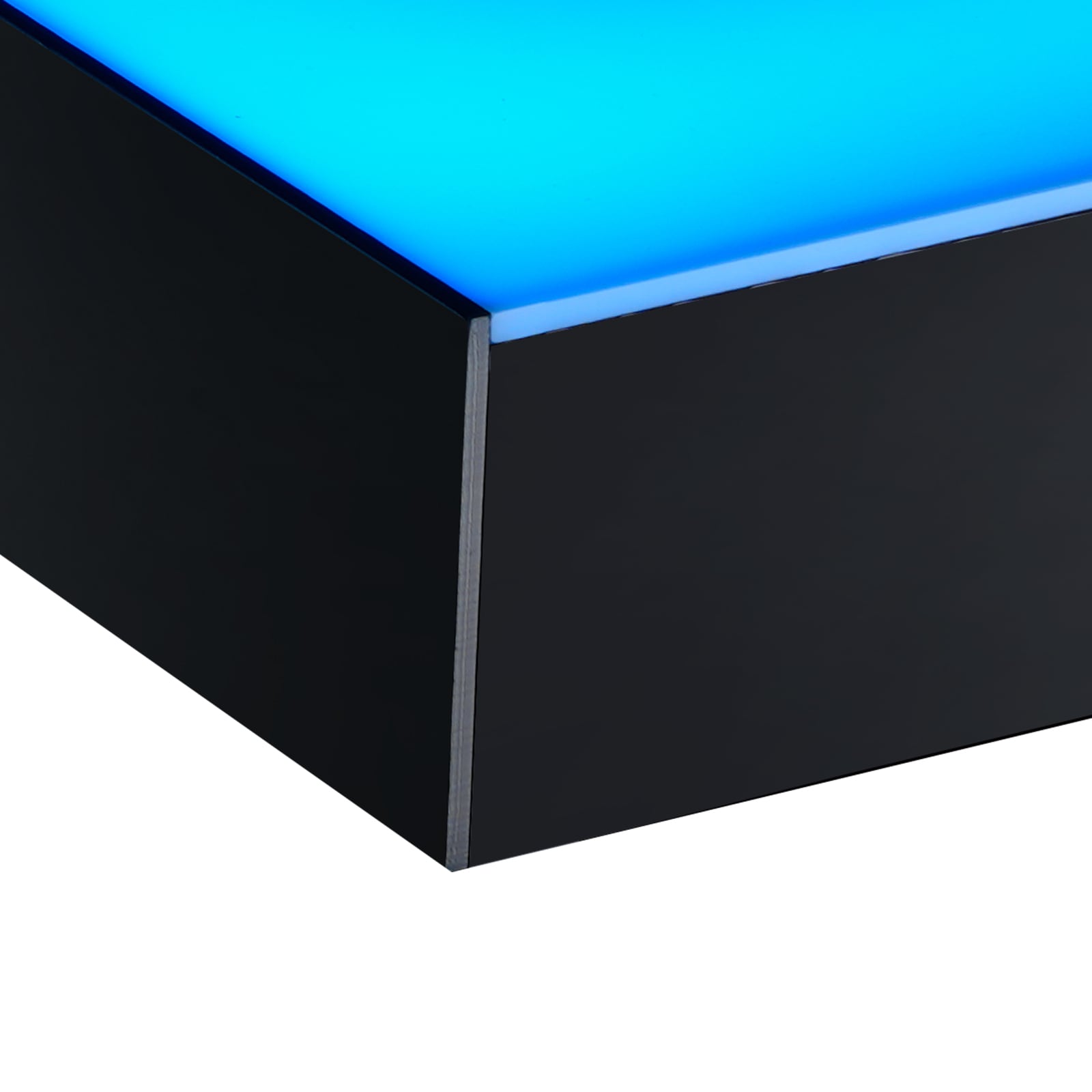Led Liquor Bottle Display Shelf, Illuminated Wine Rack With Remote_voghion.com